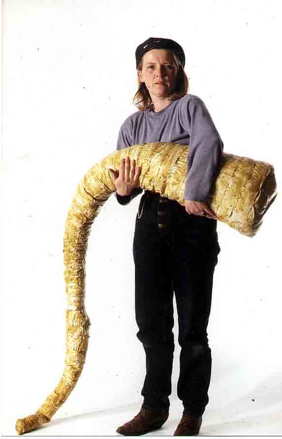 'slappe slurf' (2001) met bewegend fliepeltje aan het eind...